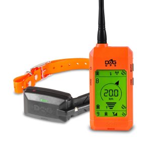 DOG GPS X20 Short Professzionális helymeghatározó GPS nyakörv DOGTRACE Narancs színű