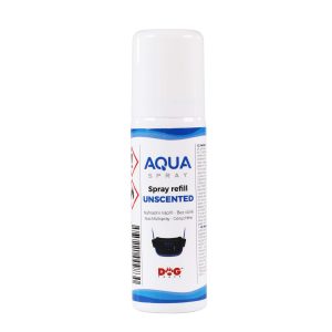 Illat nélküli Spray utántöltő d-control AQUA spray kiképző nyakörvöz, gyári termékfotó